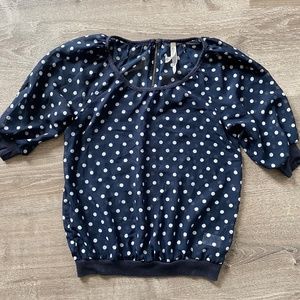 Polka Dot Blouse